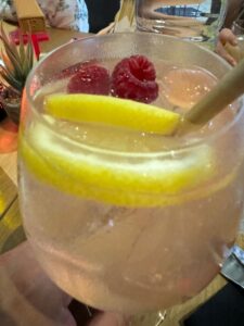 Boissons avec Framboises